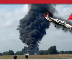 London Plane Crash