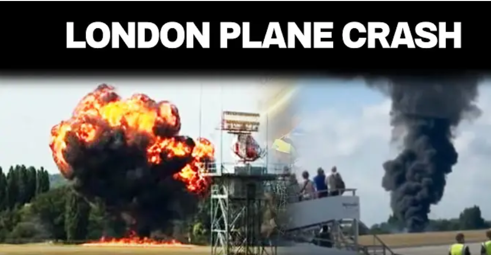 London Plane Crash